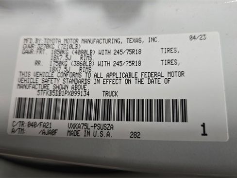 Used 2023 Toyota Tundra SR image 29