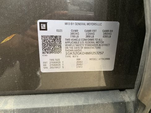 Used 2021 GMC Yukon XL SLT AWD/4WD image 36