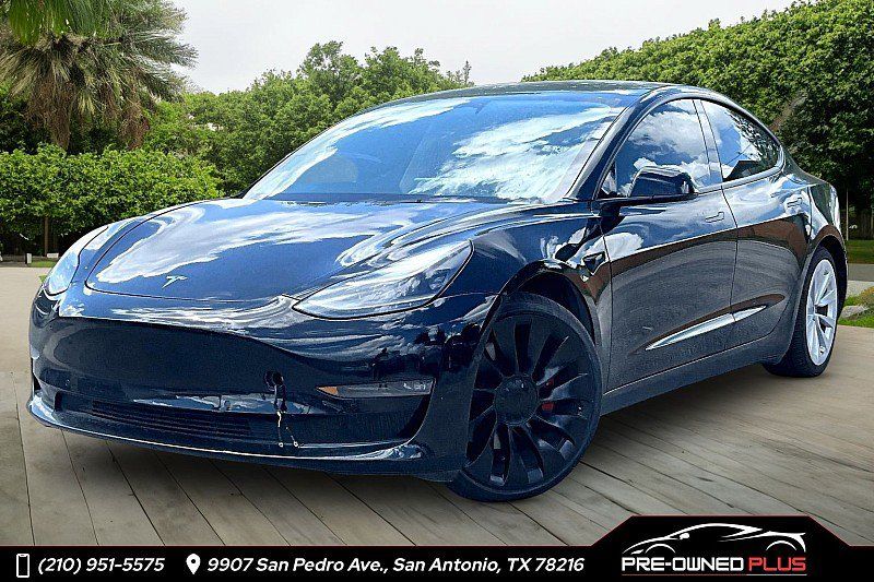Used 2022 Tesla Model 3 Performance AWD/4WD image 1