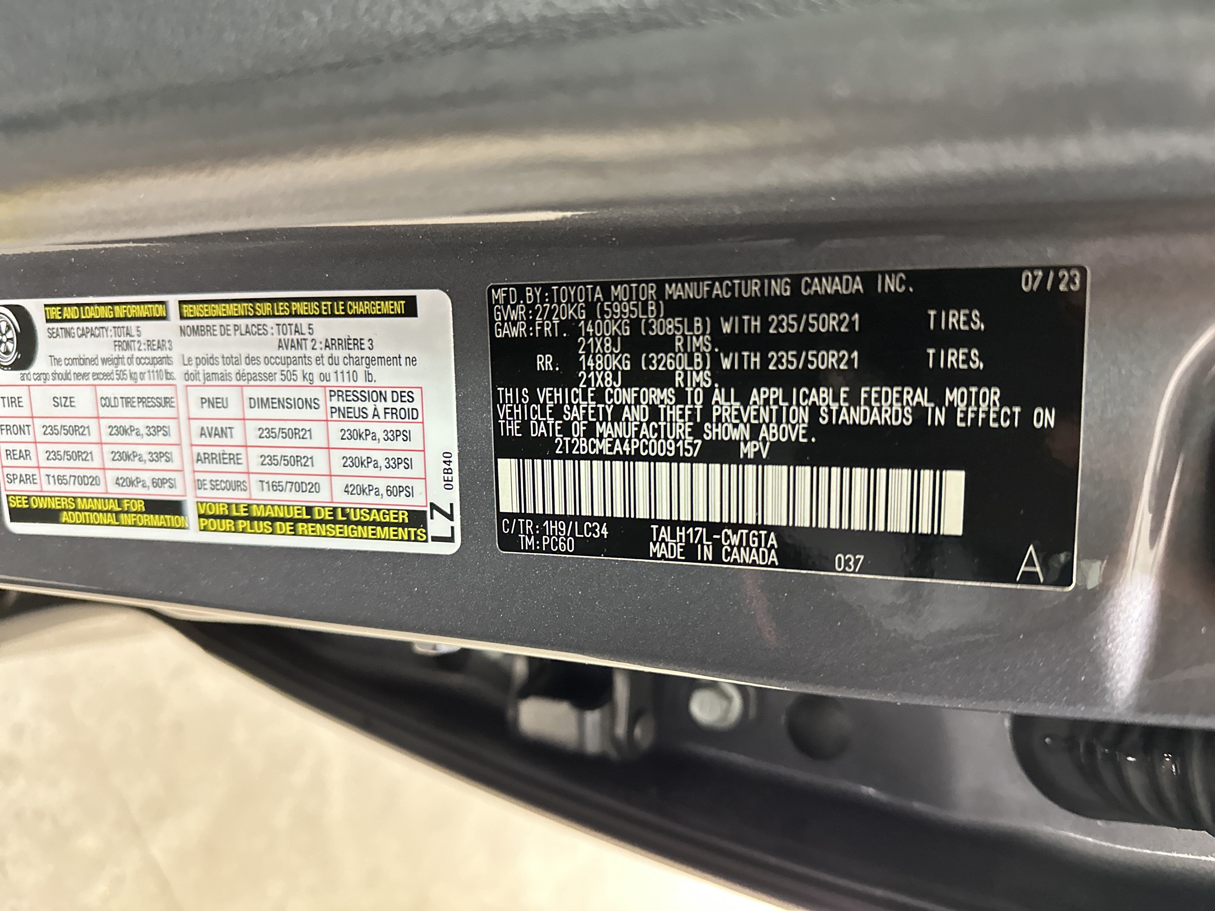 Certified 2023 Lexus RX 500h F Sport w/ Cold Area Package AWD/4WD image 35