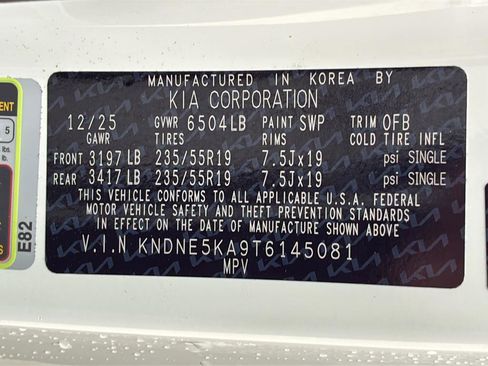 New 2026 Kia Carnival SX Prestige image 32