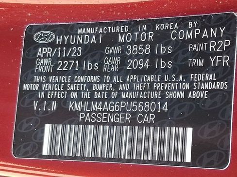 Used 2023 Hyundai Elantra SEL w/ Cargo Package FWD image 27