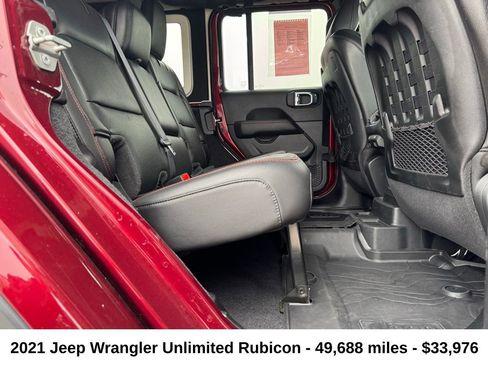 Used 2021 Jeep Wrangler Unlimited Rubicon image 28