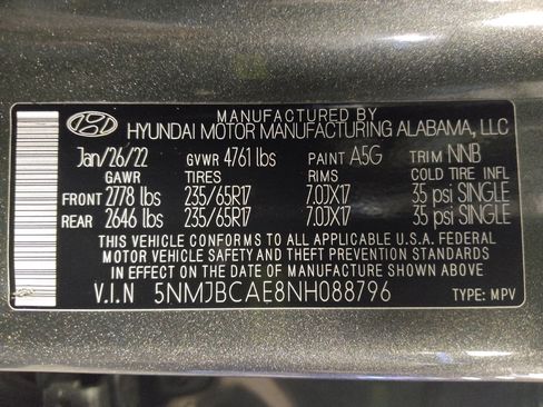 Used 2022 Hyundai Tucson SEL w/ Cargo Package image 33