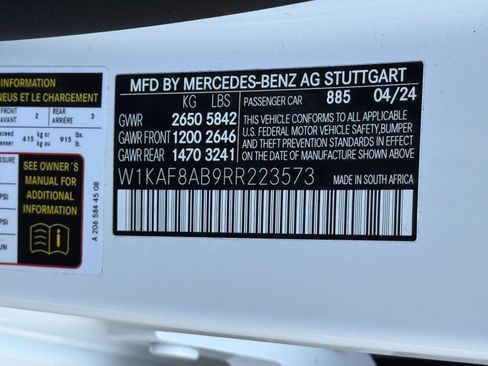 Used 2024 Mercedes-Benz C 36 AMG S image 51