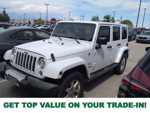 Used 2017 Jeep Wrangler Unlimited Sahara w/ Connectivity Group AWD/4WD image 1