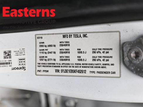 Used 2019 Tesla Model 3 Long Range image 34