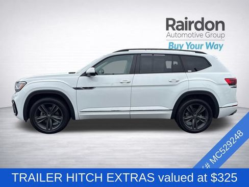 Used 2021 Volkswagen Atlas SE w/ Panoramic Sunroof Package AWD/4WD image 4