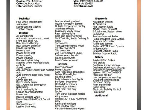 Used 2020 MAZDA CX-9 Grand Touring image 32