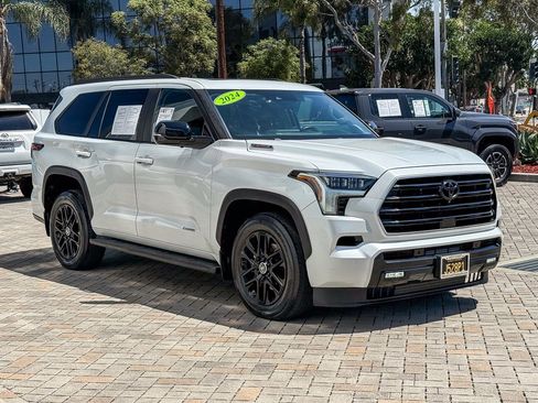 Used 2024 Toyota Sequoia Limited w/ Nightshade Package AWD/4WD image 3