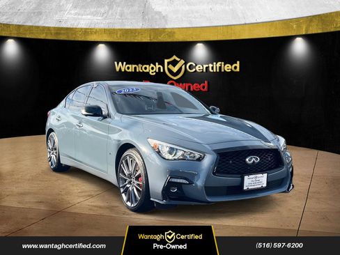 Used 2023 INFINITI Q50 Red Sport 400 image 1