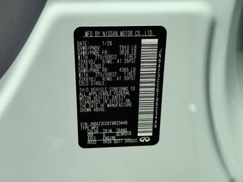 New 2026 INFINITI QX80 Autograph w/ Premium Cargo Package image 21