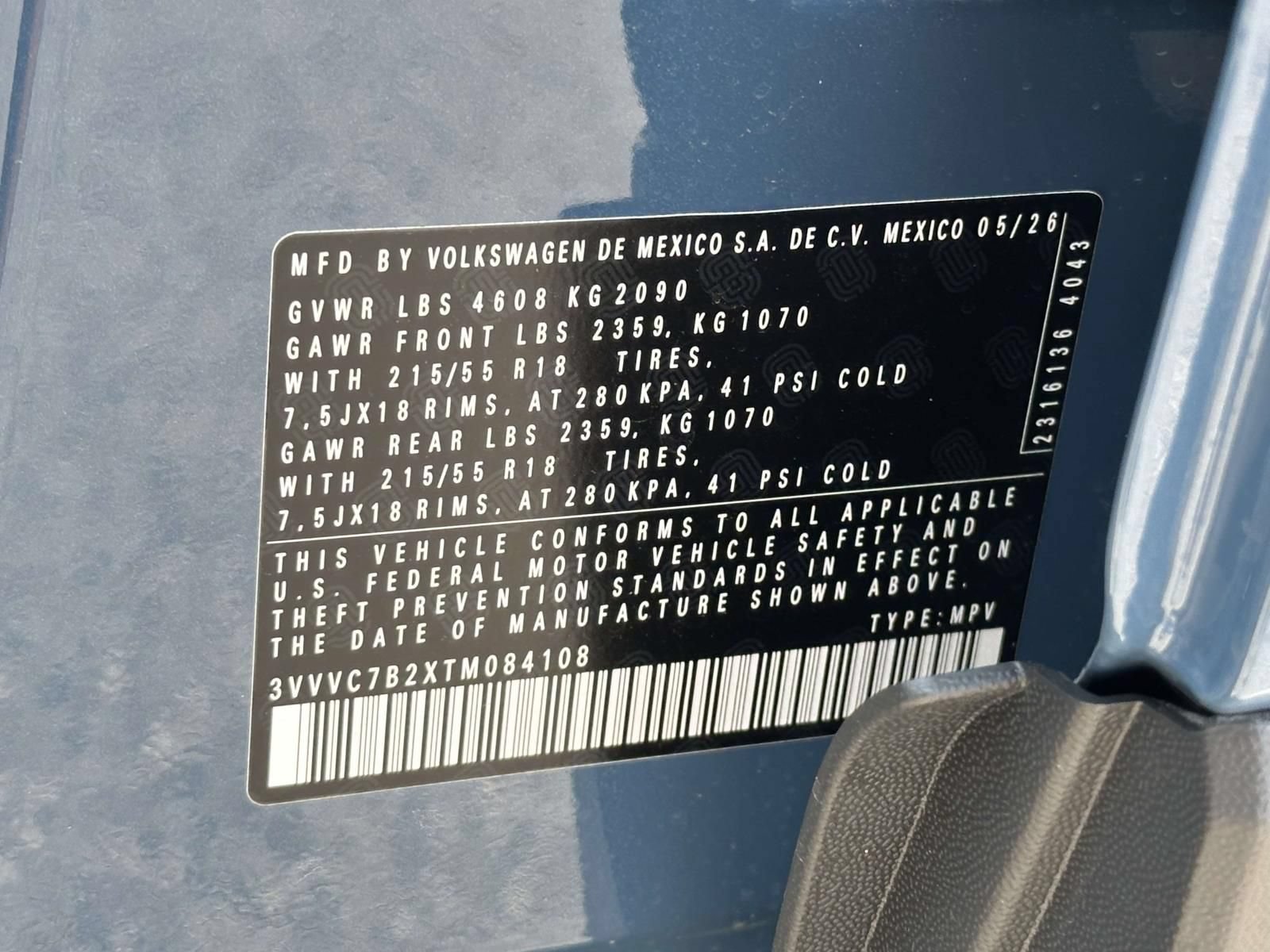 New 2026 Volkswagen Taos SE AWD/4WD image 16