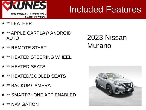 Used 2023 Nissan Murano SL image 2