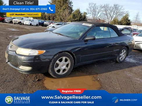 Used 2002 Toyota Solara Convertible image 1