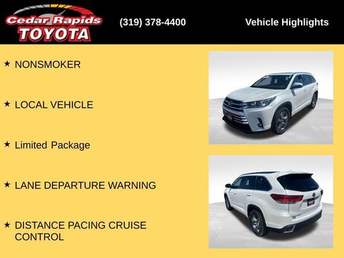 Used 2019 Toyota Highlander Limited Platinum AWD/4WD image 21