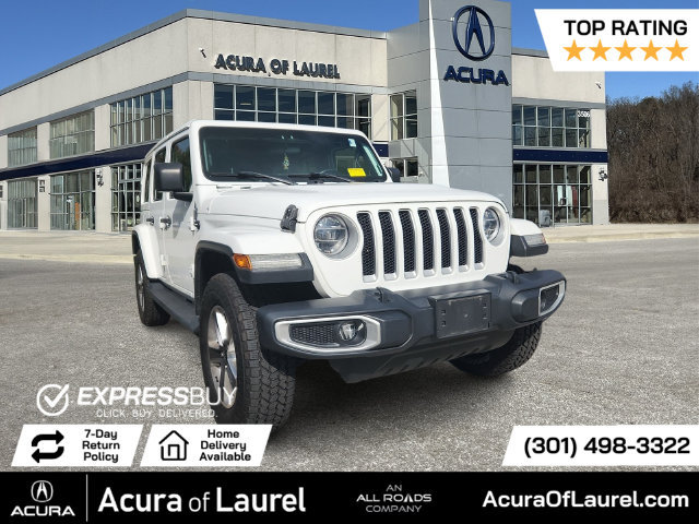 Used 2021 Jeep Wrangler Unlimited Sahara w/ LED Lighting Group AWD/4WD image 1