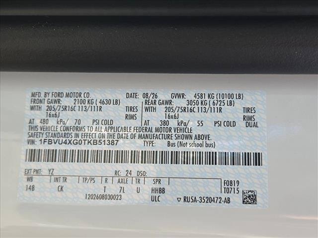 New 2026 Ford Transit 350 XLT RWD image 18