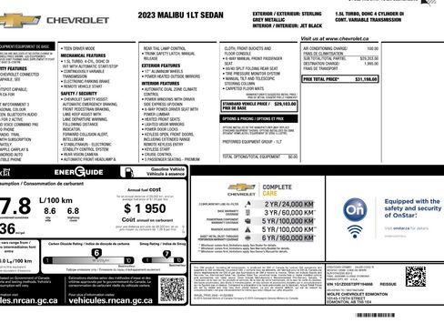 Used 2023 Chevrolet Malibu LT image 9