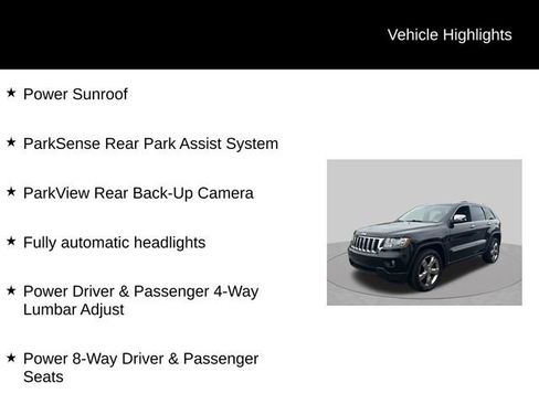Used 2013 Jeep Grand Cherokee Laredo AWD/4WD image 9