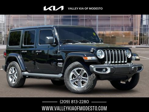 Used 2020 Jeep Wrangler Unlimited Sahara AWD/4WD image 1