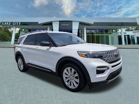 Used 2022 Ford Explorer Limited w/ Equipment Group 301A RWD image 1