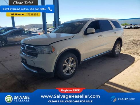 Used 2012 Dodge Durango SXT AWD/4WD image 1