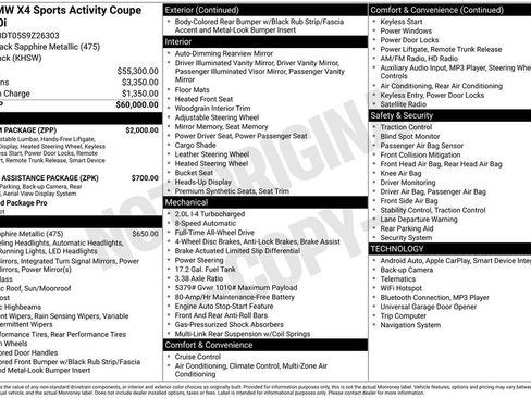Used 2025 BMW X4 xDrive30i image 12