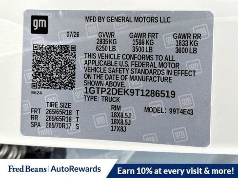 New 2026 GMC Canyon AT4 AWD/4WD image 21