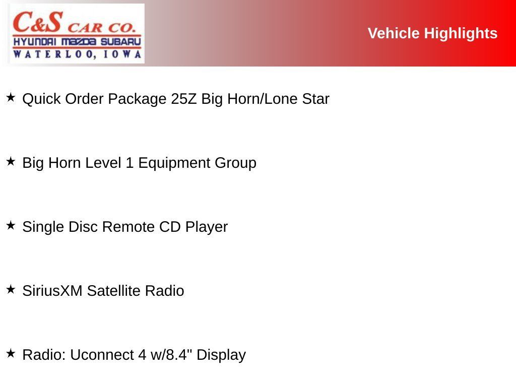 Used 2019 RAM 1500 Big Horn AWD/4WD image 2