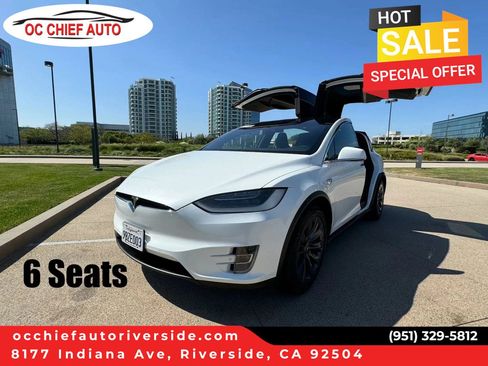 Used 2018 Tesla Model X 75D AWD/4WD image 1