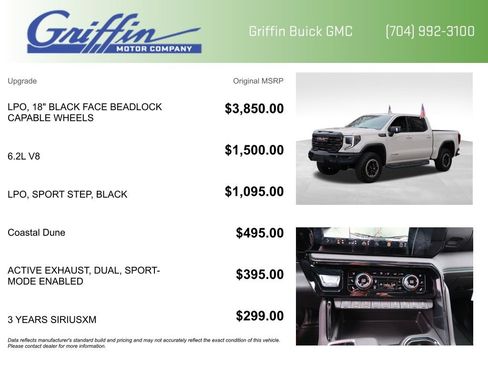 New 2026 GMC Sierra 1500 AT4X AWD/4WD image 5