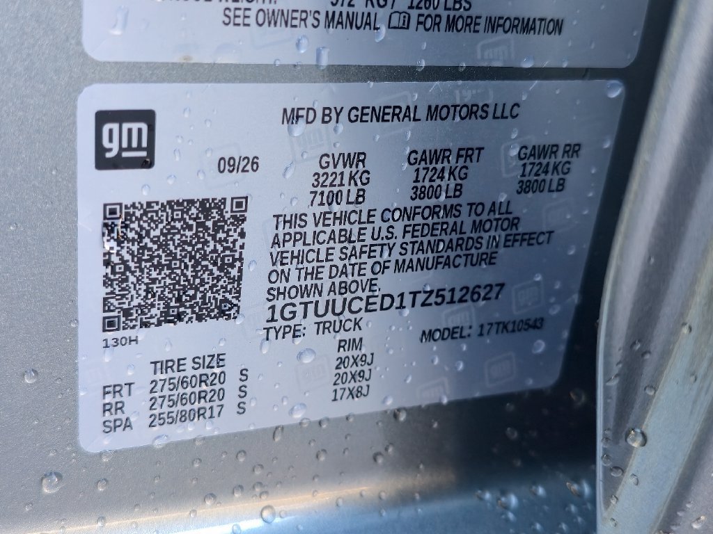 New 2026 GMC Sierra 1500 Elevation w/ Elevation Premium Package AWD/4WD image 34