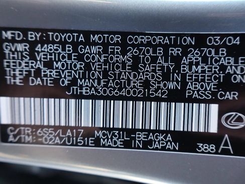 Used 2004 Lexus ES 330 FWD image 45