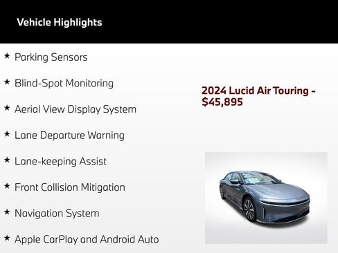 Used 2024 Lucid Air Touring AWD/4WD image 5