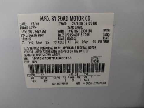 Used 2019 Ford Explorer XLT image 33