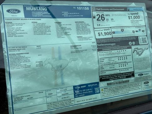 New 2026 Ford Mustang Coupe image 18