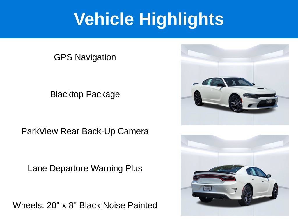 Used 2023 Dodge Charger GT w/ Blacktop Package RWD image 2