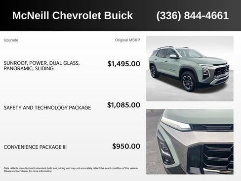 Used 2025 Chevrolet Equinox ACTIV w/ Safety and Technology Package image 5