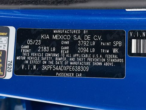 Certified 2023 Kia Forte GT-Line w/ GT-Line Technology Package FWD image 38
