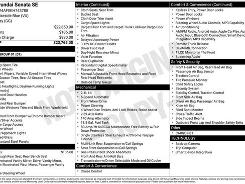 Used 2019 Hyundai Sonata SE image 26