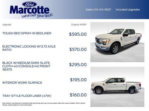 Used 2022 Ford F150 XLT w/ Equipment Group 302A High AWD/4WD image 5