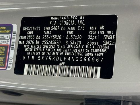 Used 2022 Kia Sorento SX image 34