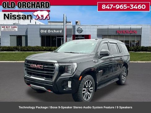 Used 2021 GMC Yukon AT4 w/ Rear Media and Nav Package image 1