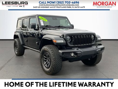 Certified 2025 Jeep Wrangler Unlimited Sport AWD/4WD image 1