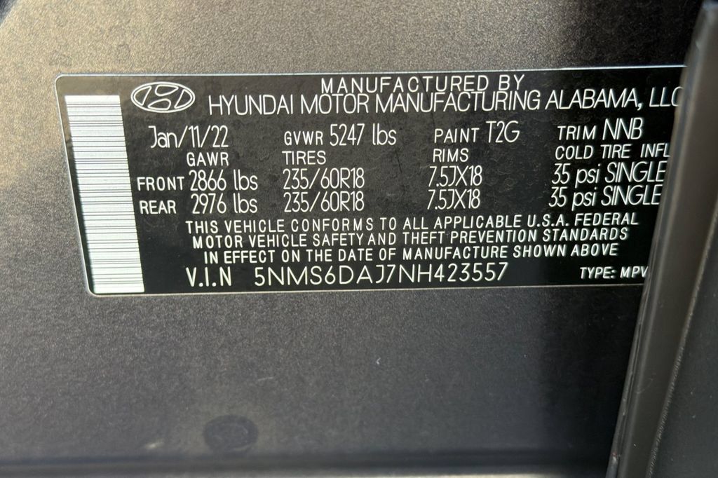 Used 2022 Hyundai Santa Fe XRT AWD/4WD image 25