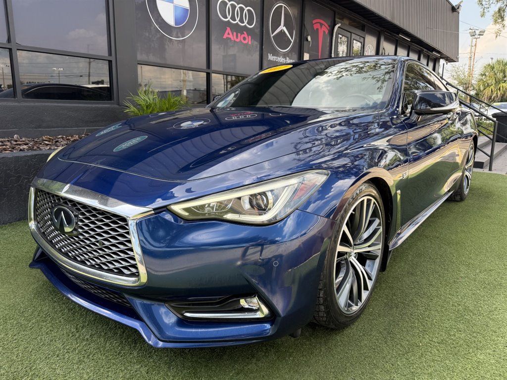 Used 2017 INFINITI Q60 3.0t w/ Premium Plus Package 3.0T RWD image 1