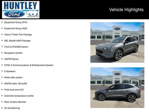 Used 2022 Ford Escape SEL w/ SEL Stealth AWD Package image 2