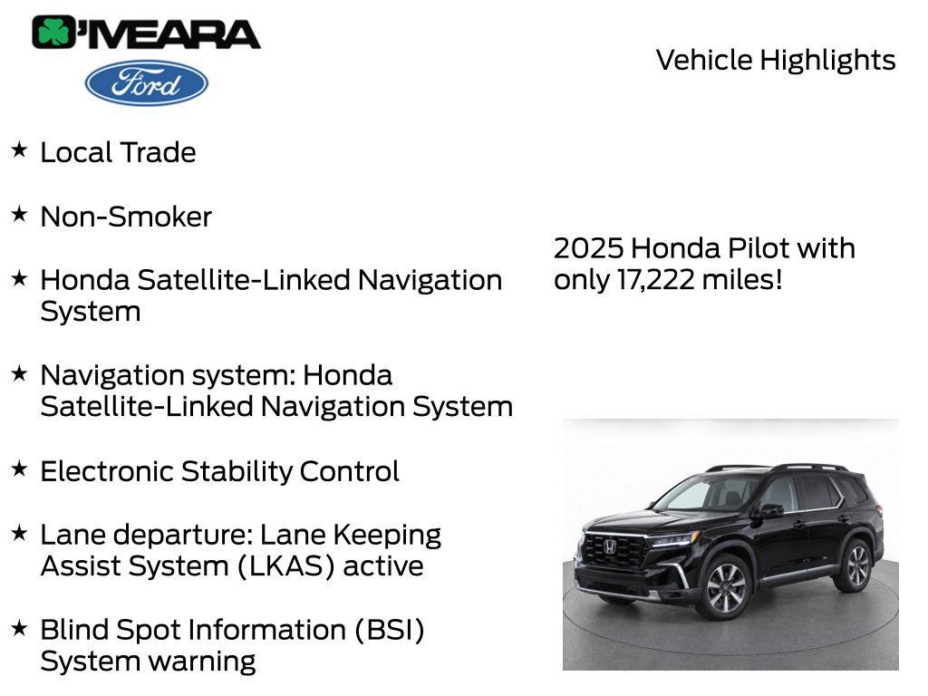 Used 2025 Honda Pilot Elite image 7