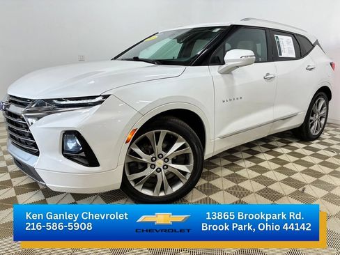 Certified 2021 Chevrolet Blazer Premier w/ Driver Confidence II Package AWD/4WD image 1